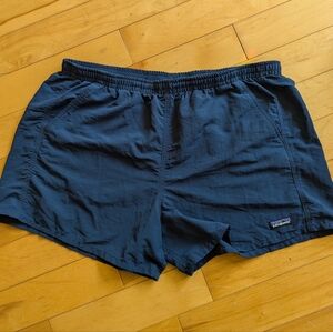 Patagonia, women's, 5inch baggies, blue